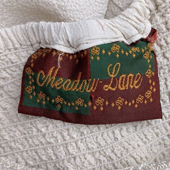 Vintage Y2K Meadow Lane Cream Embroidered Babydoll Spaghetti Strap Tank Top M - Picture 3 of 13